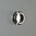 Glasschiebetür-Set 11SEG1025 Edelstahl Motiv: Halbkreis Streifen mit Griffmuschel